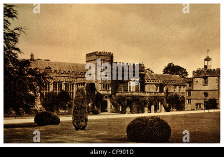 Abbazia di Ford vicino a Chard monastero cistercense Dorset grado che ho elencato la costruzione della cappella della chiesa di attrazione turistica Inghilterra Europa REGNO UNITO Foto Stock