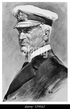 Vice Ammiraglio Sir John de Robeck, 1° Baronet KCB Foto Stock