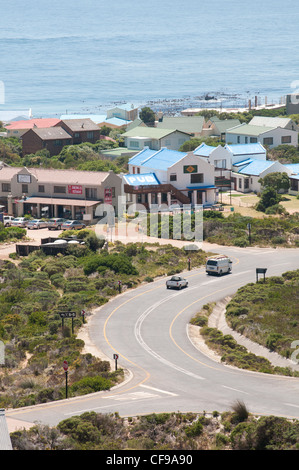 Els Rooi un piccolo resort costiero nella Western Cape Sud Africa Foto Stock
