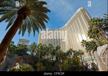 Il Mandalay Bay Hotel, Casino e Resort di Las Vegas, Nevada, STATI UNITI D'AMERICA Foto Stock