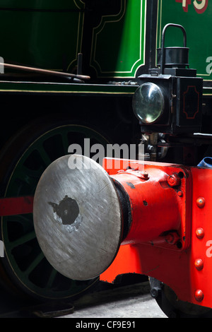 Dettagli sul motore a vapore motore Tanfield Shed, Tanfield storica ferrovia, Stanley vicino a Gateshead Foto Stock