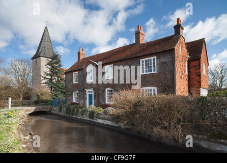 Bosham vicino a Chichester nel West Sussex, in Inghilterra, Regno Unito Foto Stock