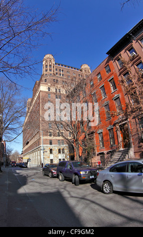 L'arenaria appartamenti su Willow San Brooklyn Heights New York City Foto Stock