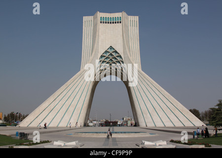 Torre Azadi Tehran Iran Foto Stock