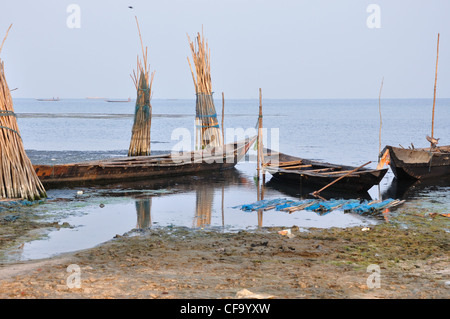 Chilika Lagoon in Orissa Foto Stock