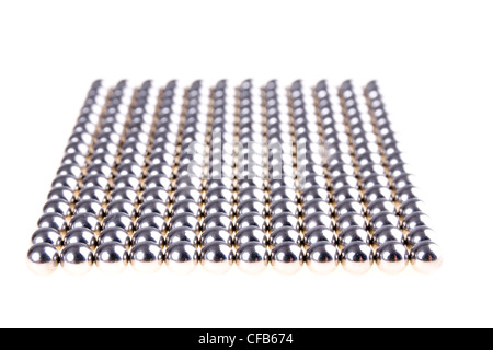 Cubo composto di perline magnetiche Foto stock - Alamy