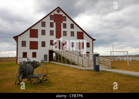 Banc-de-Pêche-de-Paspébiac, Historic Site, Gaspe, Quebec, Canada Foto Stock