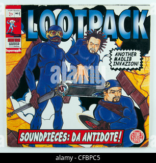 Lootpack, Soundpiece Da Anitdote copertina album Foto Stock