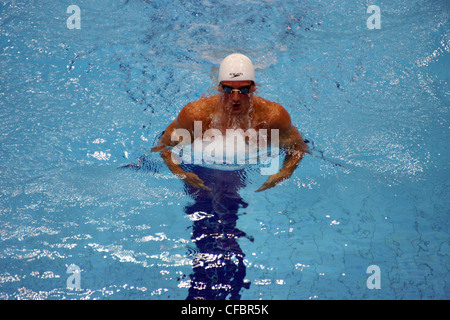 Al 2012 British Gas Nuoto Campionati (prove di selezione per le Olimpiadi) Foto Stock