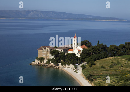 Chiesa dominicana, Bol, Isola di Brac, Split-Dalmatia, Croazia Foto Stock