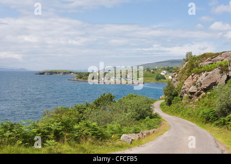 Camusterrach, sulla strada per Appelcross Foto Stock