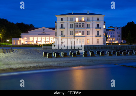 Grand Hotel Heiligendamm, Mar Baltico, Mecklenburg Western-Pomerania, Germania Foto Stock