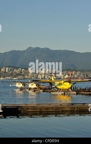 Coal Harbour idrovolante Base, Vancouver, British Columbia, Canada Foto Stock