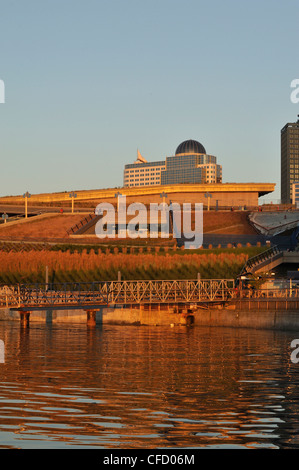 Vancouver Trade & Convention Center con 'Verde' tetto, Vancouver, British Columbia, Canada Foto Stock