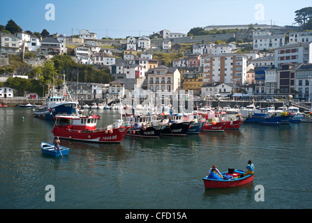 Luarca, Asturias, Spagna, Europa Foto Stock