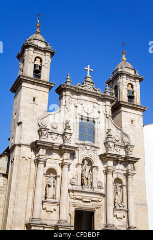Chiesa di San Jorge, La Coruna City, Galizia, Spagna, Europa Foto Stock