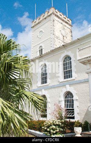 Di San Giorgio e Chiesa anglicana, Kingstown, Saint Vincent, Saint Vincent e Grenadine, isole Windward, West Indies, dei Caraibi Foto Stock