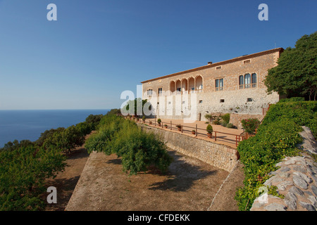 Figlio Marroig manor presso la costa del sole, montagne Tramuntana, Maiorca, isole Baleari, Spagna, Europa Foto Stock