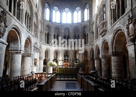 Priory chiesa di San Bartolomeo il grande, costruito nel 1123, Londra, Inghilterra, Regno Unito, Europa Foto Stock