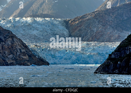 Sawyer ghiacciaio al capo di Tracy Arm Fjord vicino a Juneau in Alaska, Foto Stock