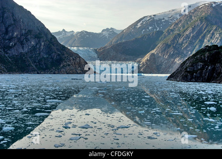 Sawyer ghiacciaio al capo di Tracy Arm Fjord vicino a Juneau in Alaska, Foto Stock
