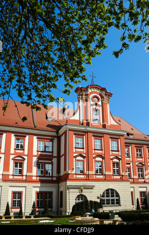 Breslavia, Polonia. Ossoliński Biblioteca dell'Istituto Nazionale o Ossolineum Foto Stock