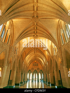 Sala d'onore, il Parlamento del Canada edifici, Ottawa, Ontario, Canada Foto Stock