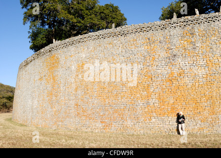 Geat Zimbabwe, Sito Patrimonio Mondiale dell'UNESCO, Zimbabwe Africa Foto Stock