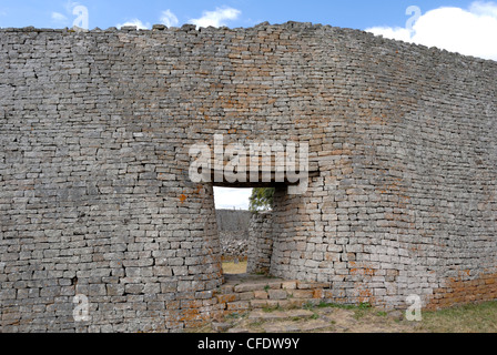 Geat Zimbabwe, Sito Patrimonio Mondiale dell'UNESCO, Zimbabwe Africa Foto Stock