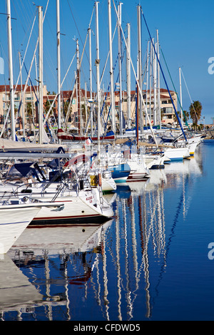 Argeles porta, Argeles sur Mer, Cote Vermeille, Languedoc Roussillon, Francia, Europa Foto Stock