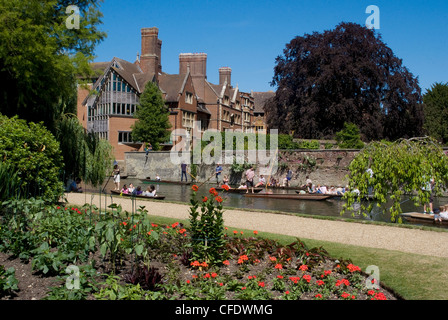 Clare College di Cambridge, Cambridgeshire, England, Regno Unito, Europa Foto Stock