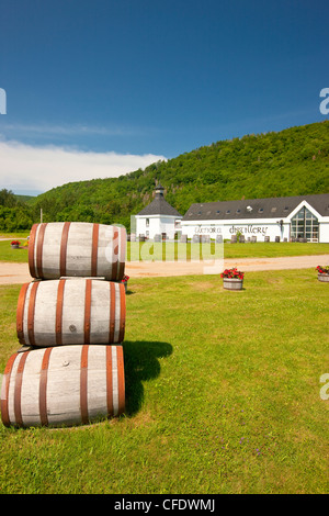 Glenora distilleria, Glenville, Cape Breton, Nova Scotia, Canada Foto Stock