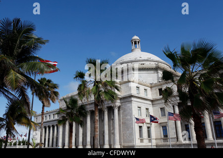 Il Capitol Building, San Juan, Puerto Rico, West Indies, dei Caraibi e America centrale Foto Stock