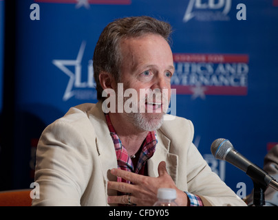 Mark McKinnon, ex consigliere politico di U.S. Il Presidente George W Bush, discute gli Americani eleggere iniziativa in Austin Foto Stock