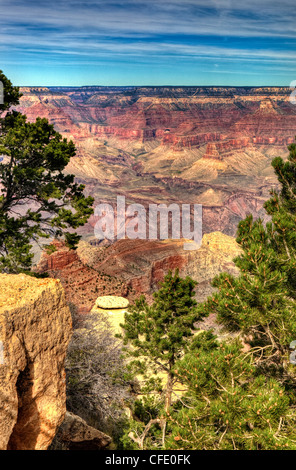 Grand Canyon South Rim, Arizona, Stati Uniti d'America Foto Stock