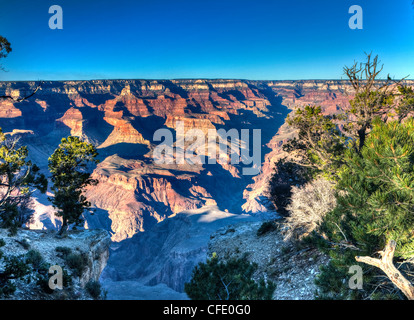 Grand Canyon South Rim, Arizona, Stati Uniti d'America Foto Stock