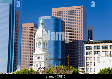 Santa Vibiana's Cathedral di Little Tokyo, Los Angeles, California, Stati Uniti d'America, Foto Stock