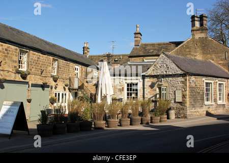 Bakewell Derbyshire Parco Nazionale di Peak District Inghilterra Foto Stock