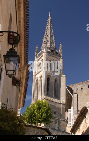 St Emilion Gironda Nouvelle-Aquitaine Francia Foto Stock