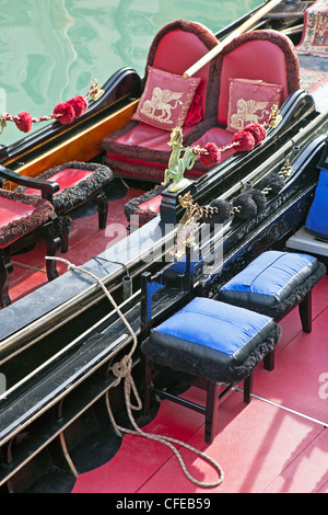 Gondola, Venezia, Veneto, Italia, close-up Foto Stock