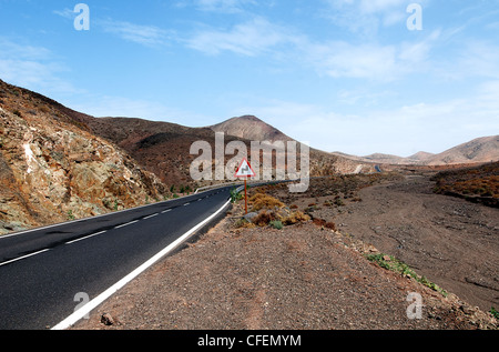 Isole Canarie Fuerteventura betencuria parco nazionale di scenari mozzafiato Foto Stock