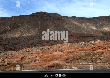 Isole Canarie Fuerteventura betencuria parco nazionale di scenari mozzafiato Foto Stock