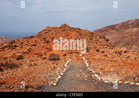 Isole Canarie Fuerteventura betencuria parco nazionale di scenari mozzafiato Foto Stock