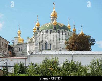 Refettorio chiesa presso la Pechersk Lavra a Kiev, Ucraina Foto Stock