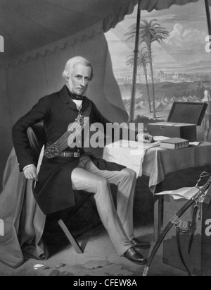 Il maggiore generale Sir Henry Havelock, l'eroe di Lucknow Foto Stock