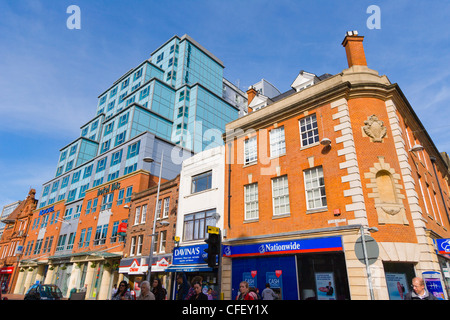 Hotel Ibis e Novotel Friar Street Reading, Berkshire, Inghilterra, Regno Unito Foto Stock