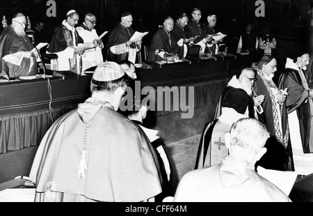 Il Concilio Vaticano II,roma,1965 Foto Stock