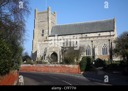 Chiesa di San Bartolomeo, Orford, Suffolk, Inghilterra Foto Stock