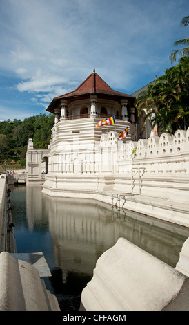 Il Tempio del sacro dente di Kandy Sri Lanka Foto Stock