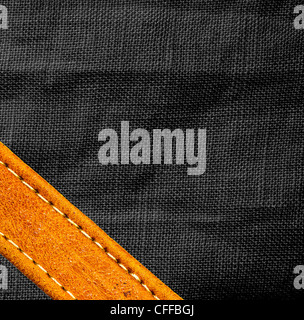 Immagine della pelle e tessuto sfondo. Foto Stock